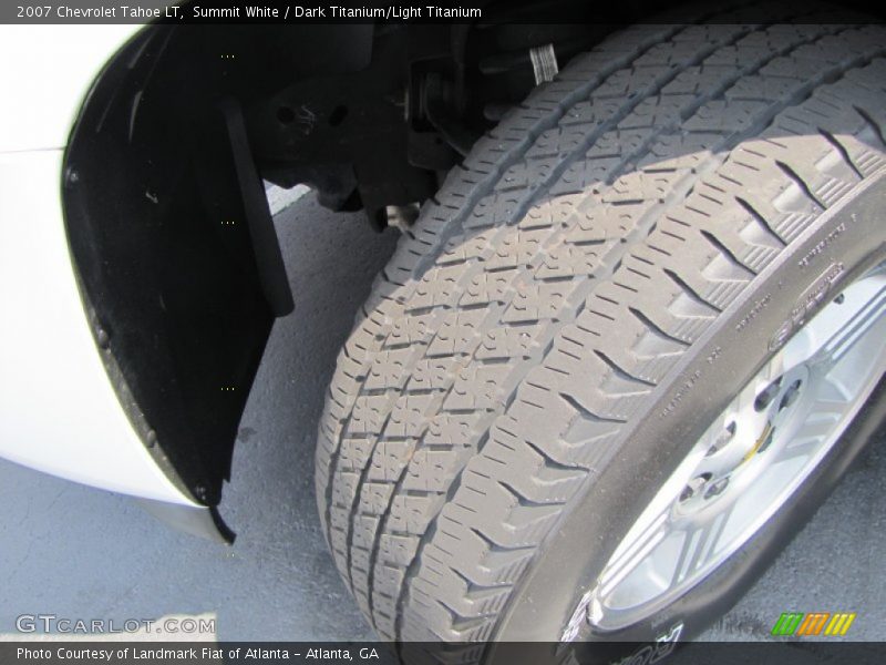 Summit White / Dark Titanium/Light Titanium 2007 Chevrolet Tahoe LT
