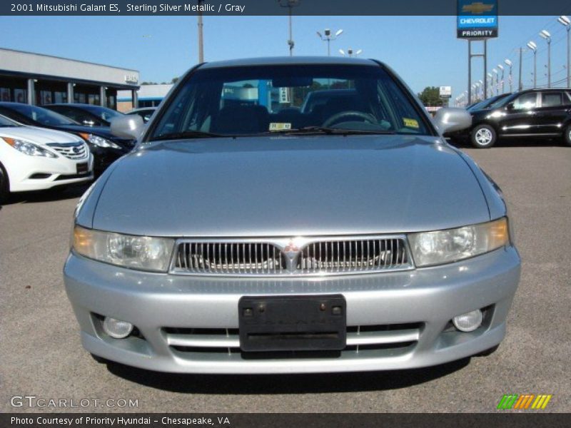 Sterling Silver Metallic / Gray 2001 Mitsubishi Galant ES