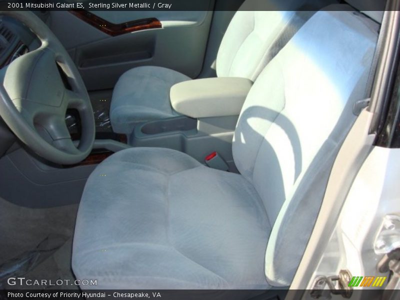 Sterling Silver Metallic / Gray 2001 Mitsubishi Galant ES