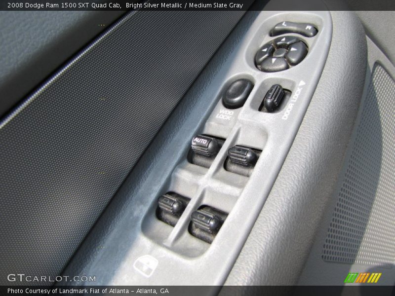 Bright Silver Metallic / Medium Slate Gray 2008 Dodge Ram 1500 SXT Quad Cab