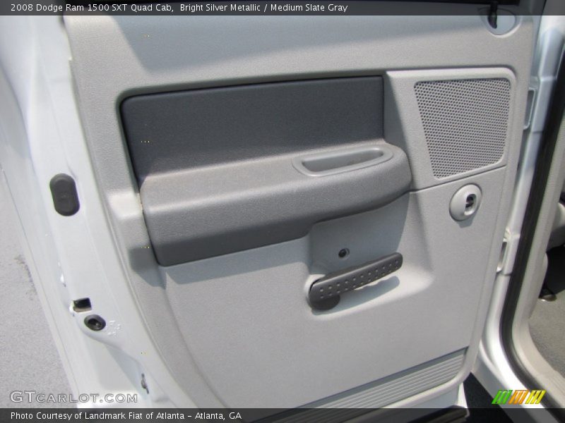 Bright Silver Metallic / Medium Slate Gray 2008 Dodge Ram 1500 SXT Quad Cab