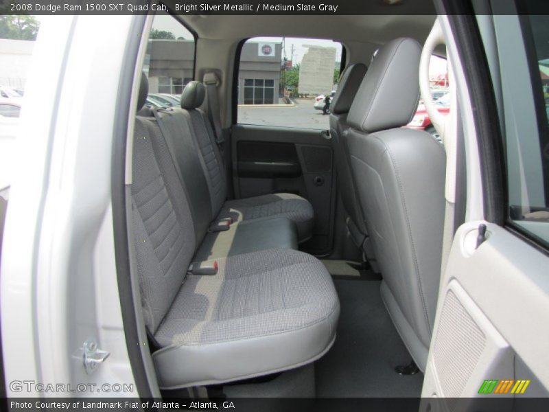 Bright Silver Metallic / Medium Slate Gray 2008 Dodge Ram 1500 SXT Quad Cab