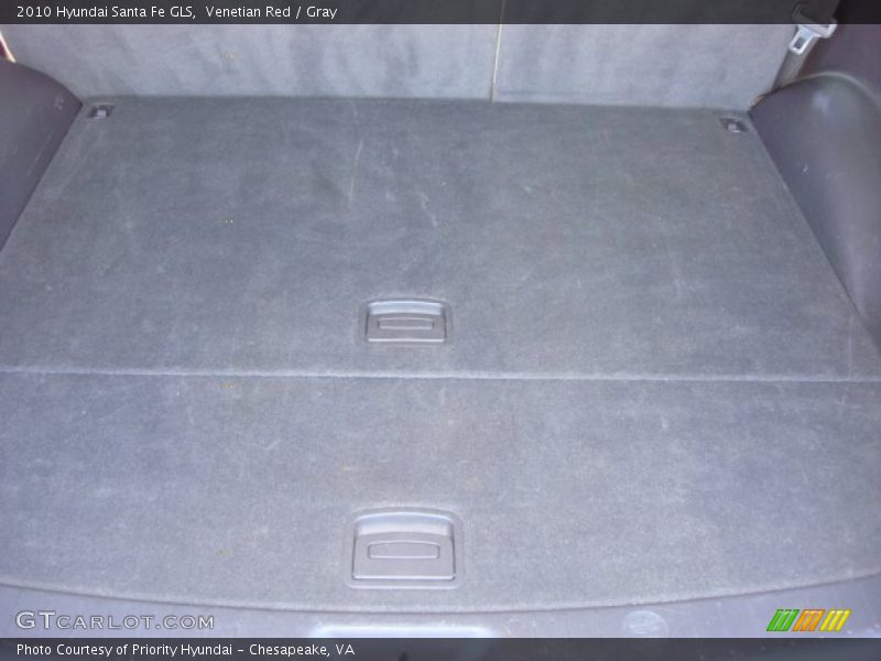 Venetian Red / Gray 2010 Hyundai Santa Fe GLS