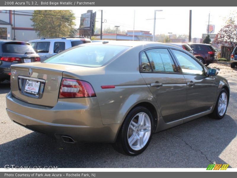 Bold Beige Metallic / Parchment 2008 Acura TL 3.2