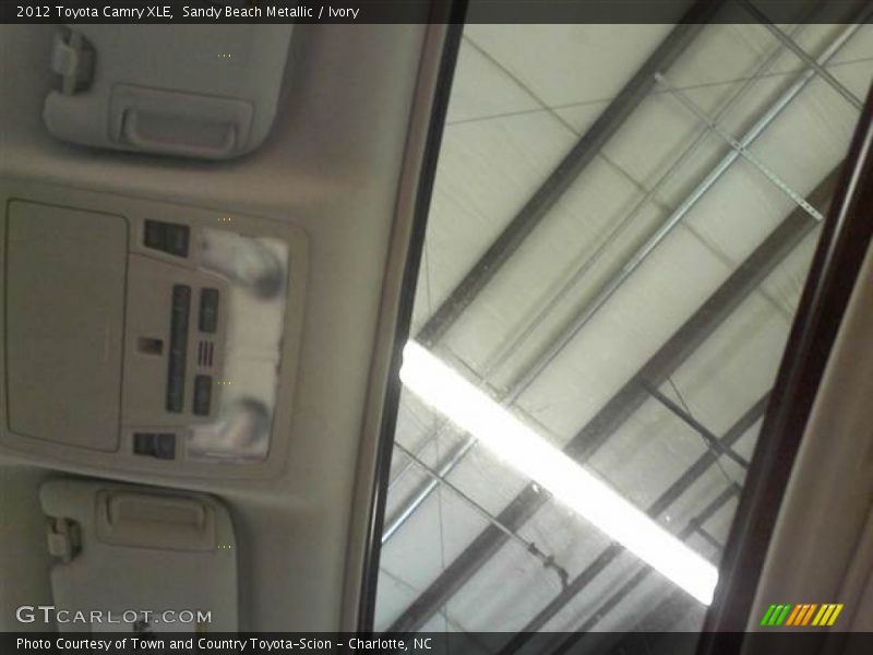 Sandy Beach Metallic / Ivory 2012 Toyota Camry XLE