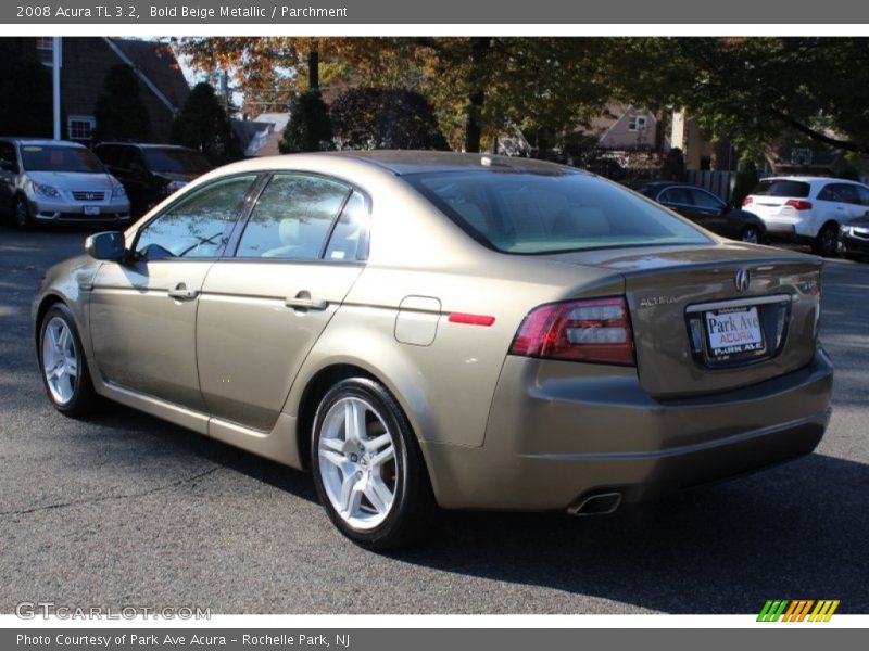Bold Beige Metallic / Parchment 2008 Acura TL 3.2