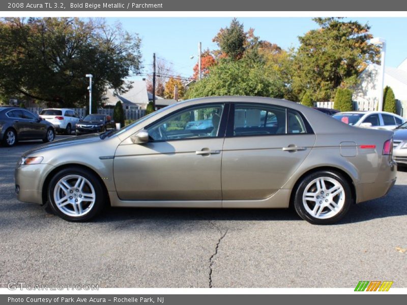 Bold Beige Metallic / Parchment 2008 Acura TL 3.2