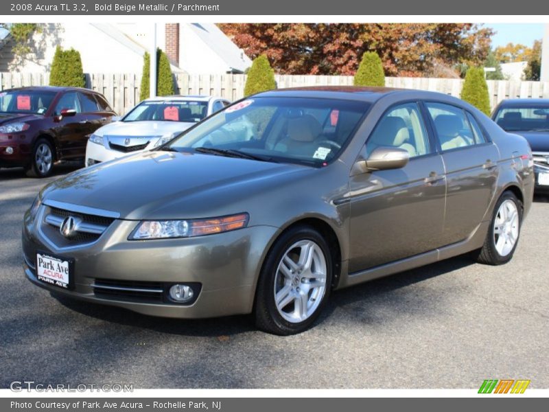 Bold Beige Metallic / Parchment 2008 Acura TL 3.2