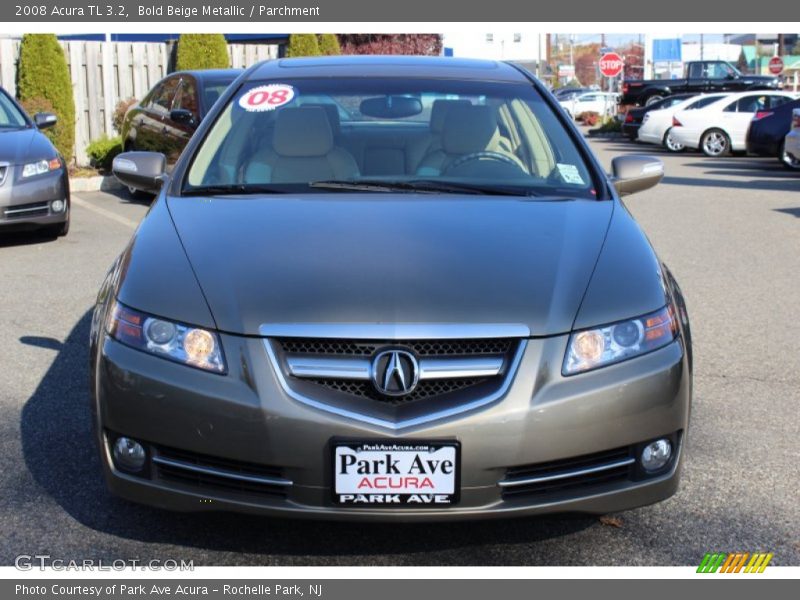 Bold Beige Metallic / Parchment 2008 Acura TL 3.2
