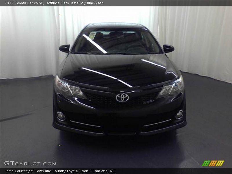 Attitude Black Metallic / Black/Ash 2012 Toyota Camry SE