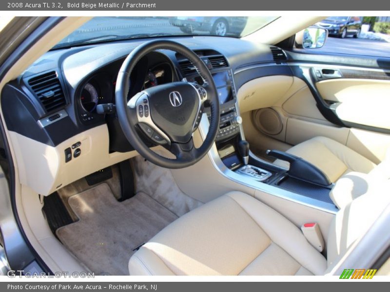Bold Beige Metallic / Parchment 2008 Acura TL 3.2