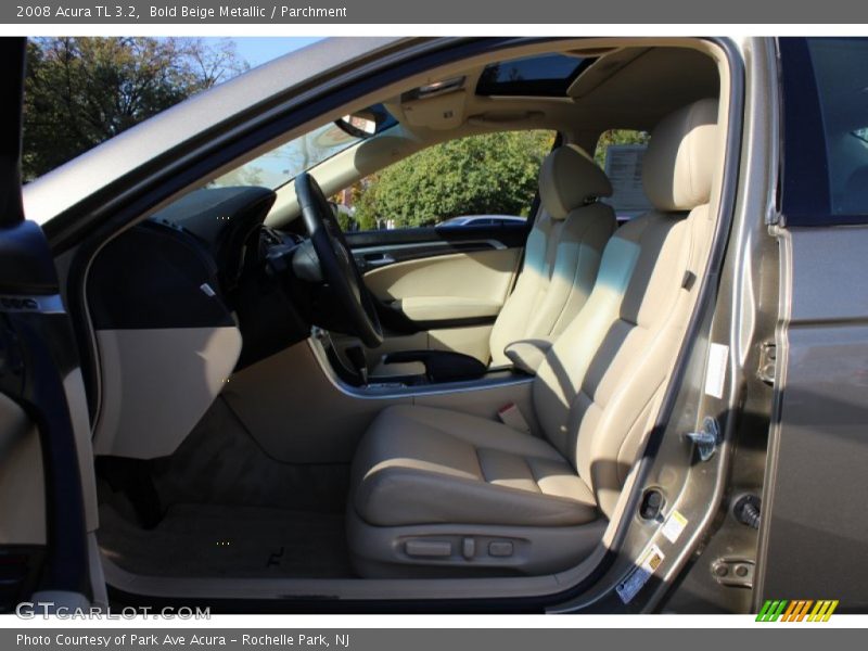 Bold Beige Metallic / Parchment 2008 Acura TL 3.2