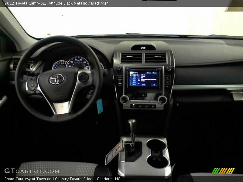 Attitude Black Metallic / Black/Ash 2012 Toyota Camry SE