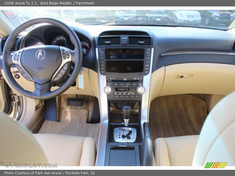Bold Beige Metallic / Parchment 2008 Acura TL 3.2