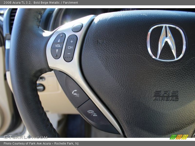 Bold Beige Metallic / Parchment 2008 Acura TL 3.2