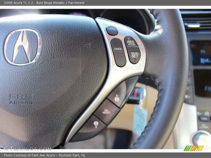 Bold Beige Metallic / Parchment 2008 Acura TL 3.2