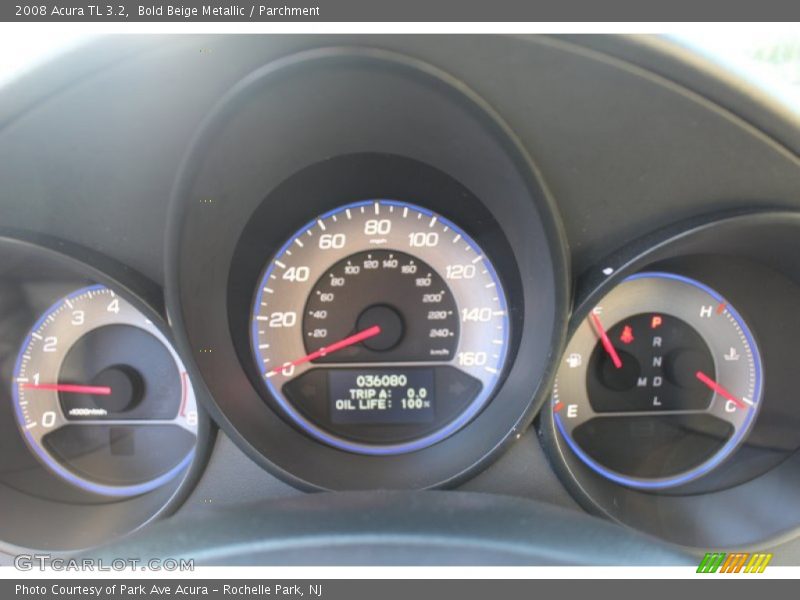 Bold Beige Metallic / Parchment 2008 Acura TL 3.2