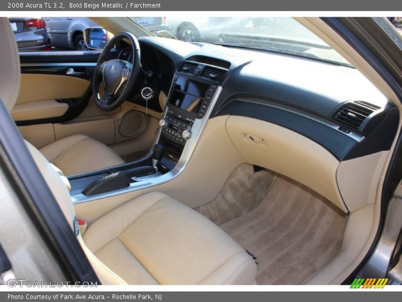 Bold Beige Metallic / Parchment 2008 Acura TL 3.2
