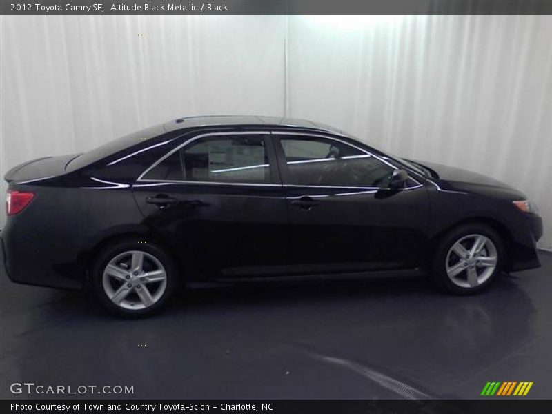 Attitude Black Metallic / Black 2012 Toyota Camry SE