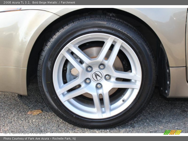 Bold Beige Metallic / Parchment 2008 Acura TL 3.2