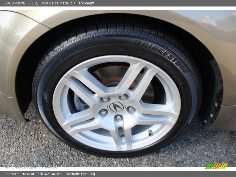 Bold Beige Metallic / Parchment 2008 Acura TL 3.2