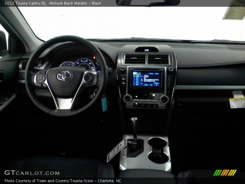 Attitude Black Metallic / Black 2012 Toyota Camry SE