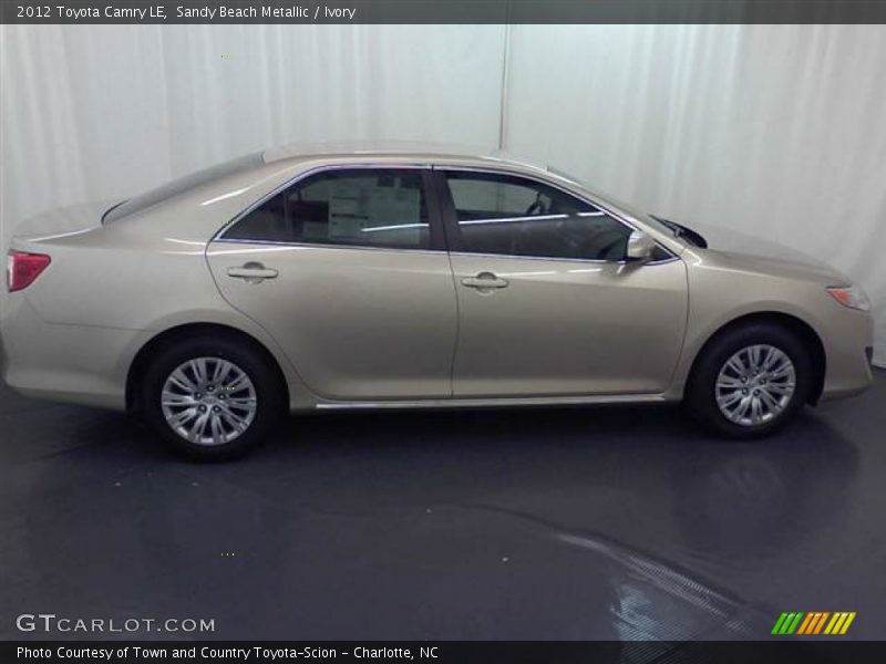 Sandy Beach Metallic / Ivory 2012 Toyota Camry LE