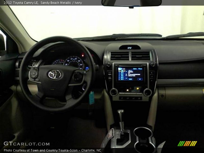 Sandy Beach Metallic / Ivory 2012 Toyota Camry LE
