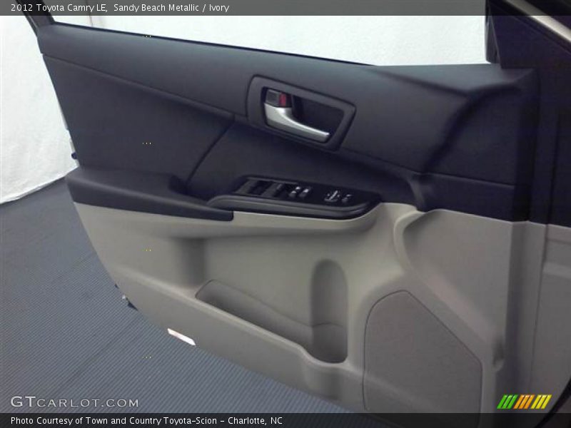 Sandy Beach Metallic / Ivory 2012 Toyota Camry LE