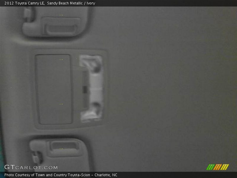 Sandy Beach Metallic / Ivory 2012 Toyota Camry LE
