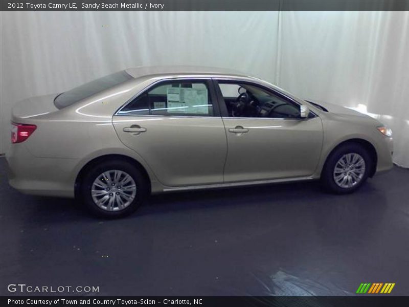Sandy Beach Metallic / Ivory 2012 Toyota Camry LE