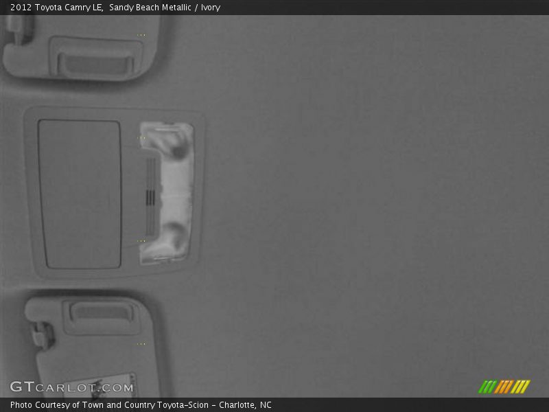Sandy Beach Metallic / Ivory 2012 Toyota Camry LE