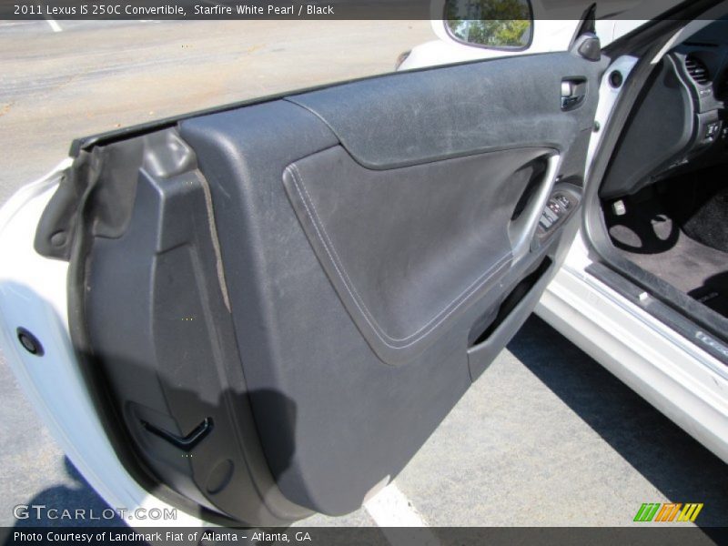 Starfire White Pearl / Black 2011 Lexus IS 250C Convertible