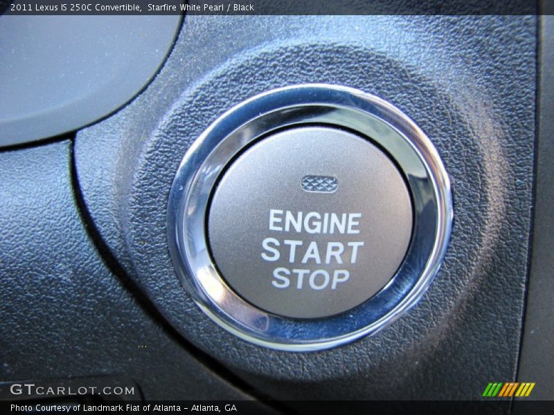 Starfire White Pearl / Black 2011 Lexus IS 250C Convertible