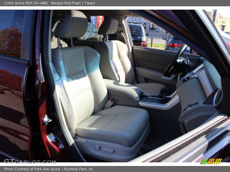 Basque Red Pearl / Taupe 2009 Acura RDX SH-AWD