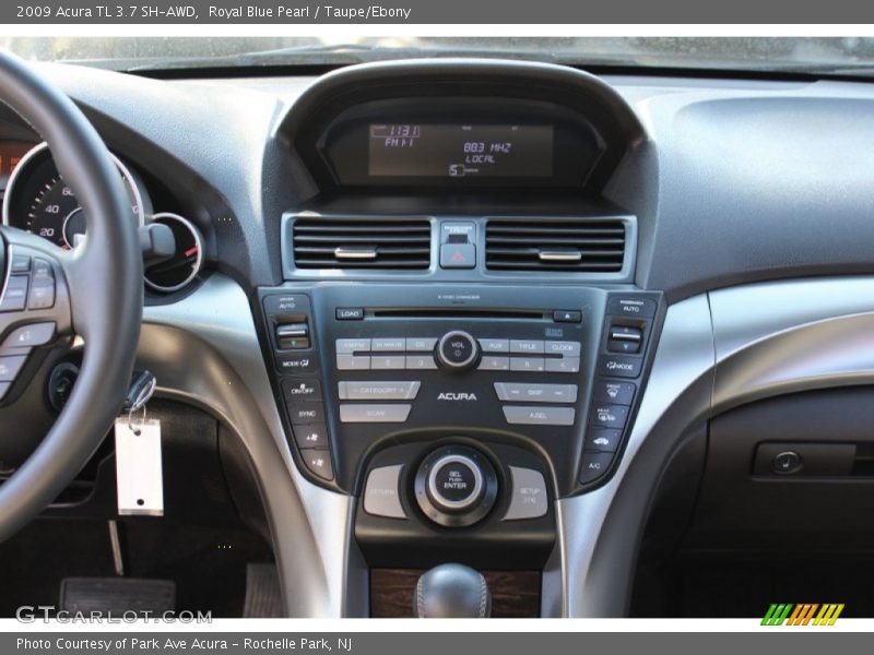 Royal Blue Pearl / Taupe/Ebony 2009 Acura TL 3.7 SH-AWD