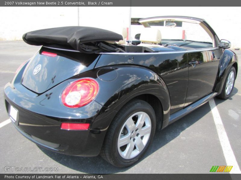 Black / Cream 2007 Volkswagen New Beetle 2.5 Convertible