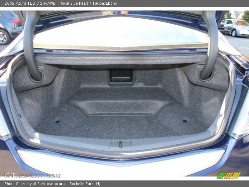 Royal Blue Pearl / Taupe/Ebony 2009 Acura TL 3.7 SH-AWD