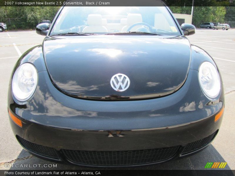 Black / Cream 2007 Volkswagen New Beetle 2.5 Convertible