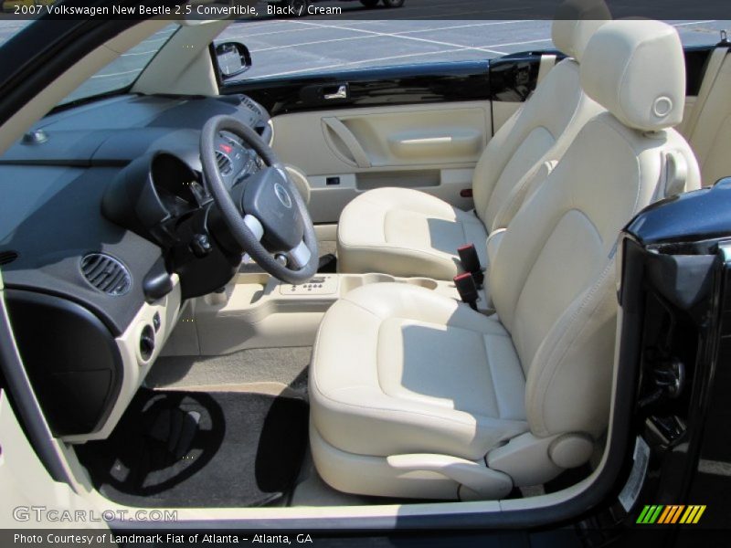 Black / Cream 2007 Volkswagen New Beetle 2.5 Convertible