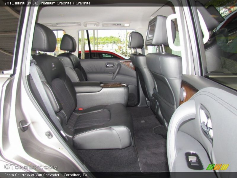  2011 QX 56 Graphite Interior