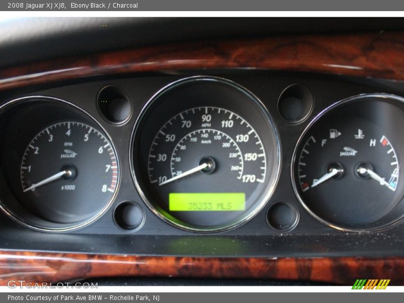  2008 XJ XJ8 XJ8 Gauges