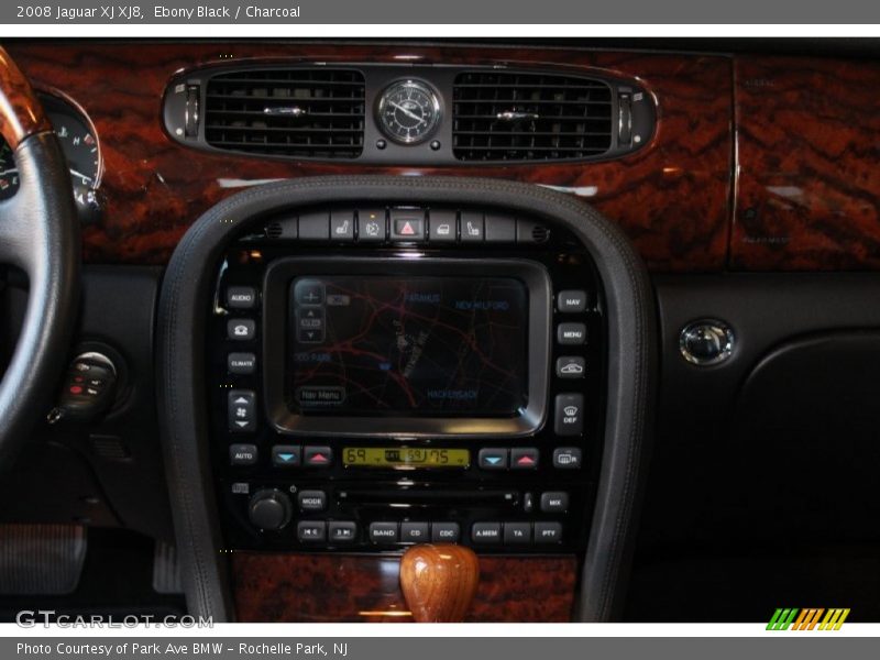 Ebony Black / Charcoal 2008 Jaguar XJ XJ8