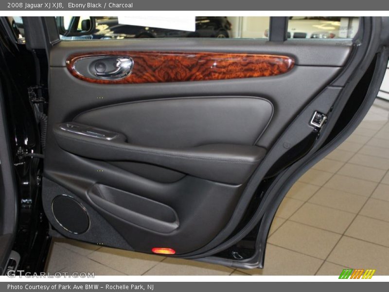 Ebony Black / Charcoal 2008 Jaguar XJ XJ8