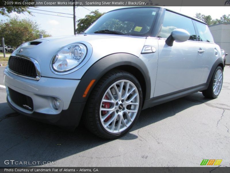  2009 Cooper John Cooper Works Hardtop Sparkling Silver Metallic