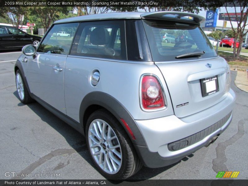 Sparkling Silver Metallic / Black/Grey 2009 Mini Cooper John Cooper Works Hardtop