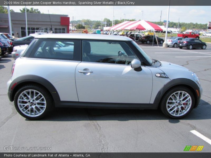 2009 Cooper John Cooper Works Hardtop Sparkling Silver Metallic
