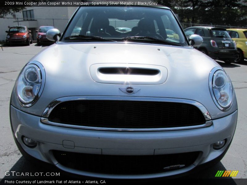 Sparkling Silver Metallic / Black/Grey 2009 Mini Cooper John Cooper Works Hardtop