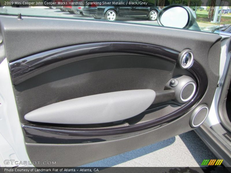 Sparkling Silver Metallic / Black/Grey 2009 Mini Cooper John Cooper Works Hardtop