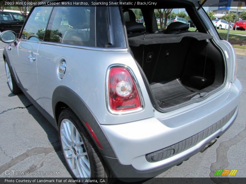 Sparkling Silver Metallic / Black/Grey 2009 Mini Cooper John Cooper Works Hardtop